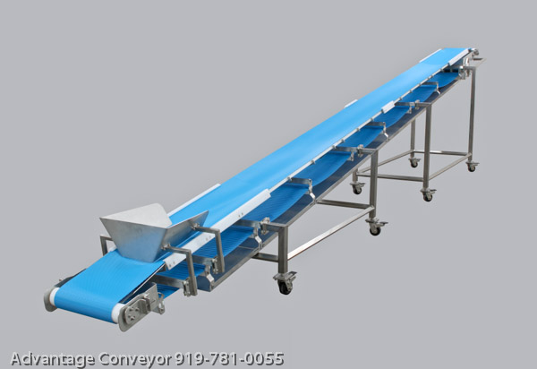 Sanitary Belt Troughed Incline